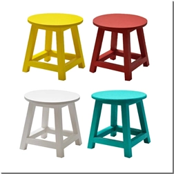 خرید صنایع دستی چهارپایه چوبی زیبا از: www.ashja.com - کتابسرای اشجع